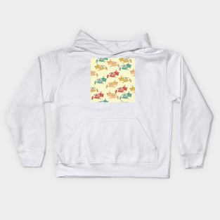 Bird Pattern Kids Hoodie